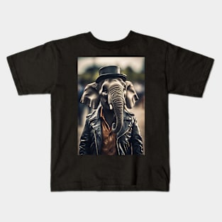 funny elephant Kids T-Shirt